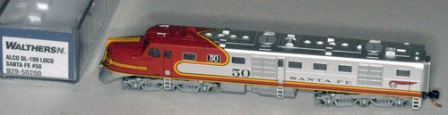 Scale locomotive alco 109 - n, dl-109