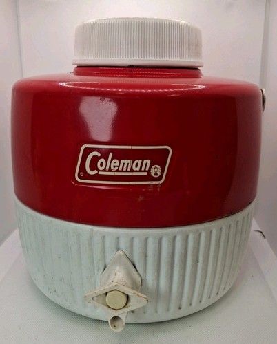 Vintage coleman gallon red - coleman,