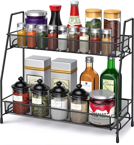 Spice rack organizer - rack, for