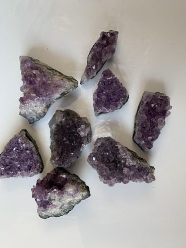Grade amethyst cluster - amethyst,