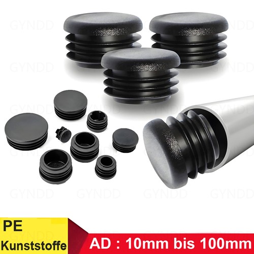 Round plastic blanking end - round,