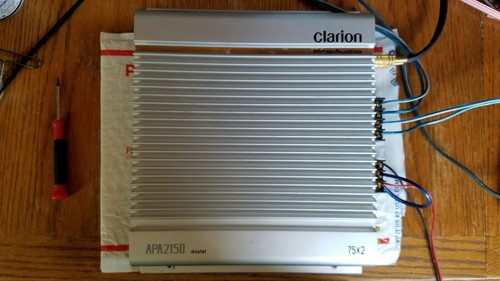 Clarion apa2150 channel car - clarion,