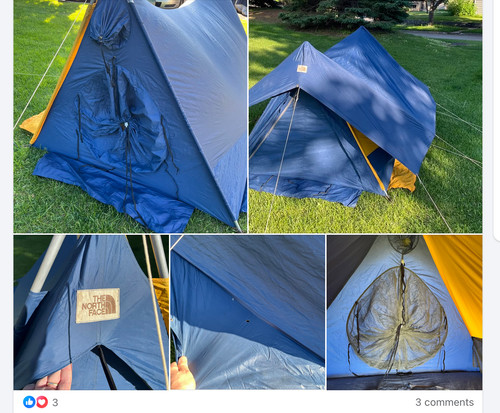 North face mountaineering tent - mountaineering,