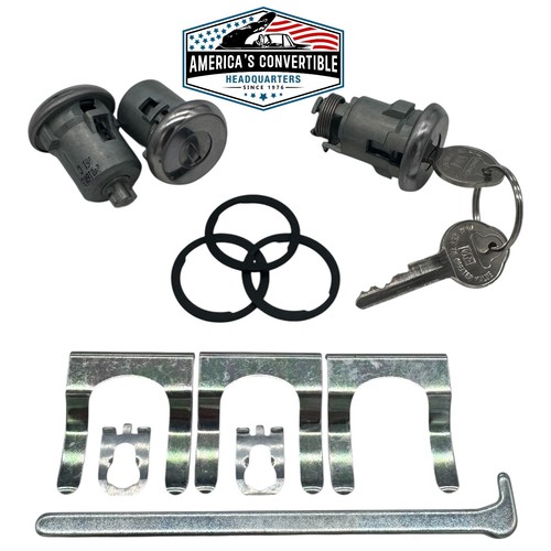 Door trunk lock set - door,
