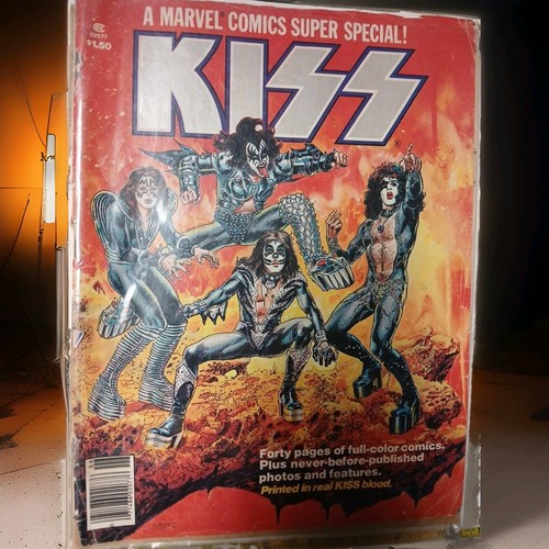 Kiss marvel comics super - marvel,
