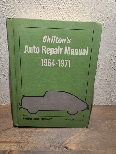 Vtg chilton cars repair - chilton's,