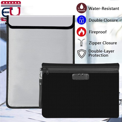 Fireproof money bag document - fireproof,