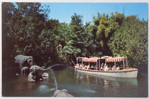 Disneyland elephant bathing - elephant,