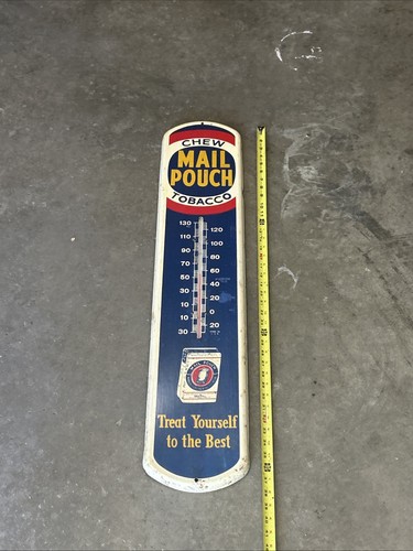 Vtg mail pouch - pouch, metal
