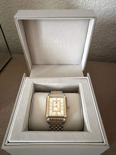 Michele two tone gold and - two-tone,