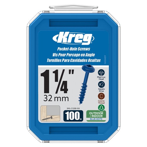 Kreg blue kote pocket - kreg, pocket-hole