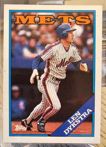 1988 topps lenny - topps, dykstra
