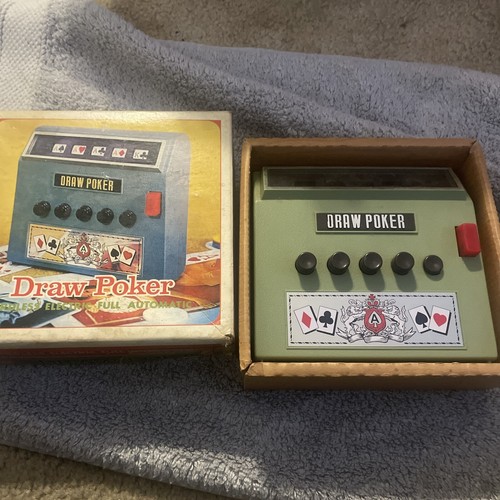 Vintage waco 1971 draw - draw, poker