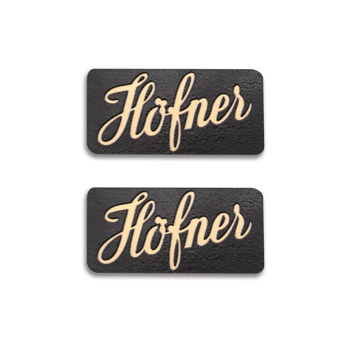 Hofner guitar case badge - hofner,