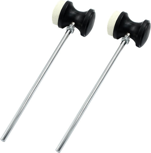 2pcs bass drum pedal - drum, beater