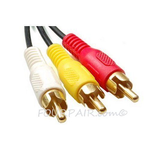 6ft rca red white - 3-rca,