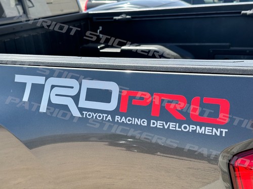 Trd pro bed - bed, decals