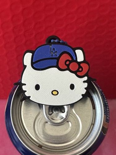 Printed beverage can tab - 3d,