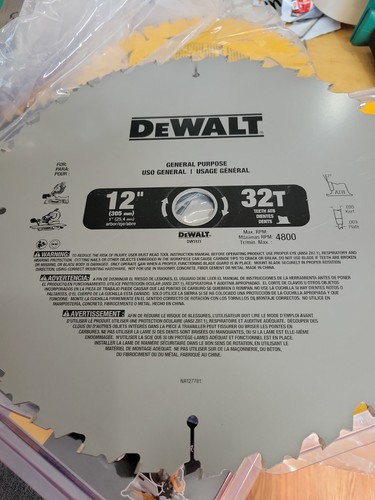 Dewalt 32t circular saw - circular,