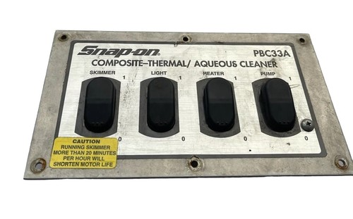 Snap aqueous parts washer - parts,