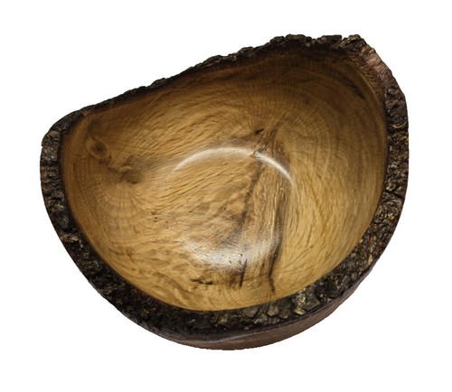 Live edge bowl handcrafted - edge,