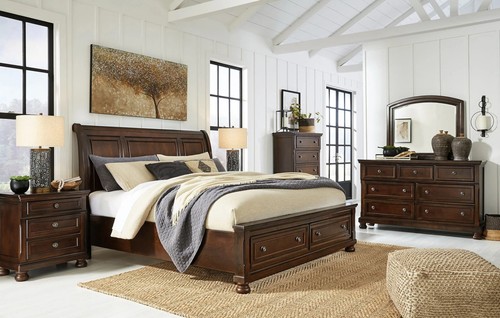 New sleigh 5pc brown - 5pc,