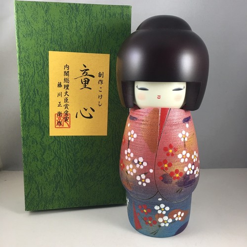 Japanese kokeshi wooden doll - kokeshi,