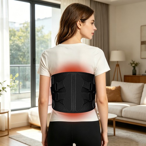 Heated waist support - waist,