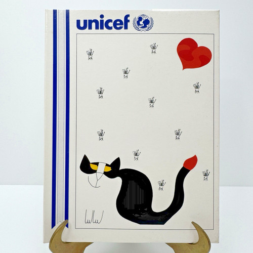 Vtg 70s unicef yves saint - unicef,