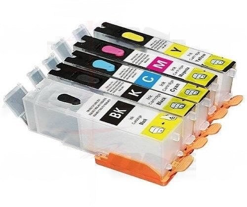 Refillable ink cartridges - 5,