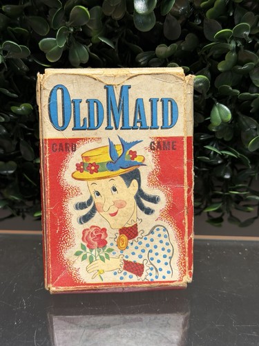 Vintage whitman old maid - vintage,