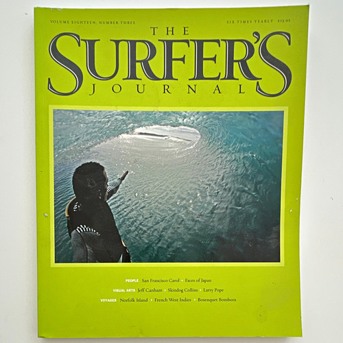 The surfer journal vol no - journal, 18