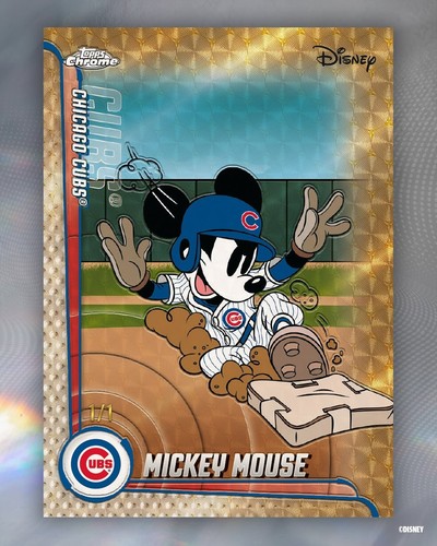 Mickey mouse chicago cubs - mouse,