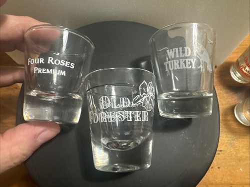 Whiskey bourbon shot glasses - whiskey,