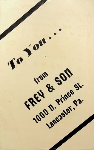 1950s frey sons lancaster - 1950s,