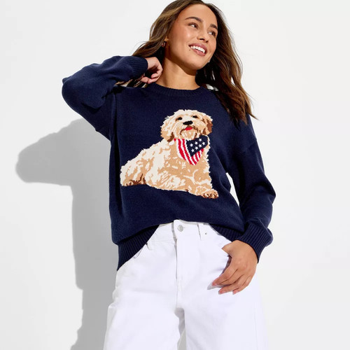Women americana dog long - dog,