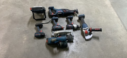 Bosch 18v cordless tool set - bosch, 7-tool