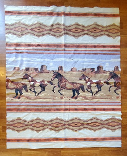 Vtg southwest blanket running - vtg,