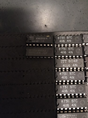 Each 4116 ram chips - ram,