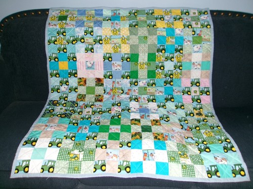 Handmade patchwork baby crib - baby's,