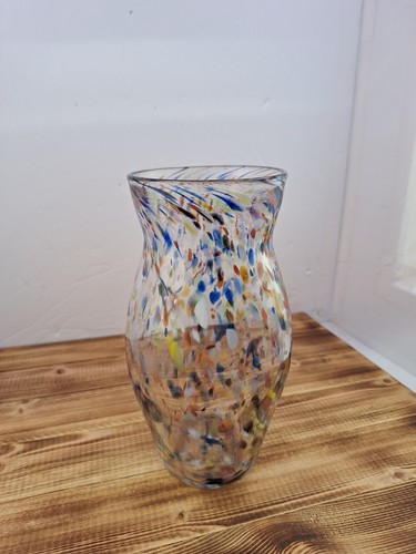 Art glass vase - glass, x