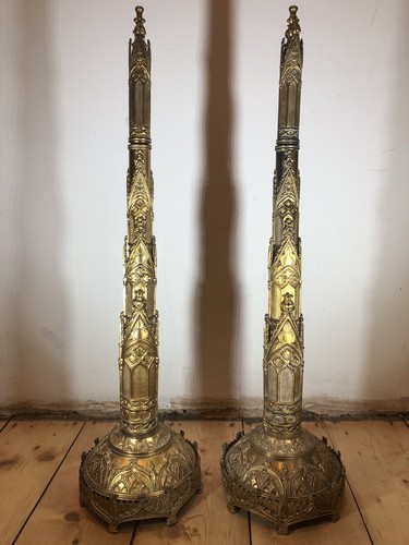 Antique pair english gothic - english,