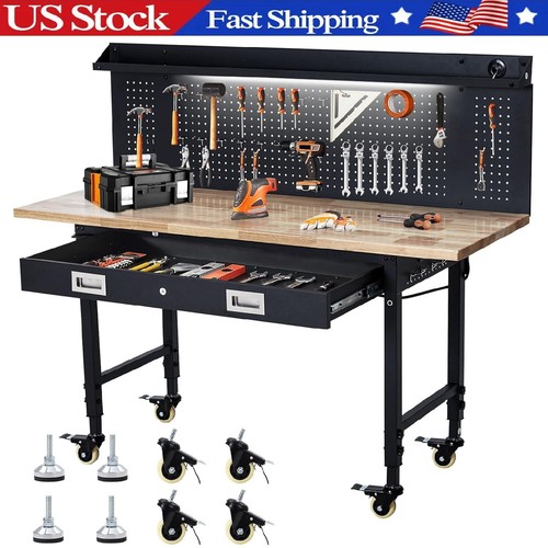 Adjustable height workbench - adjustable,
