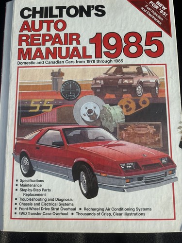Vtg chilton auto repair - auto,