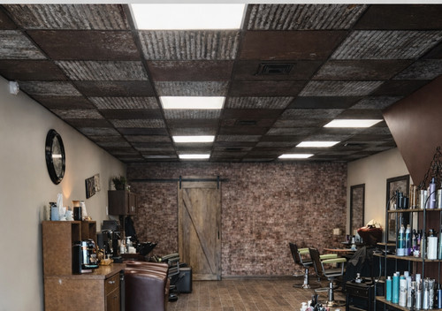 Metal drop ceiling tiles - x,