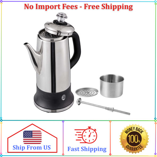 Cup electric percolator - 12-cup,