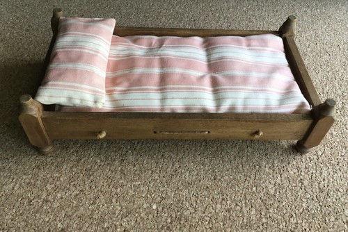 Vintage handmade doll wood - doll, and