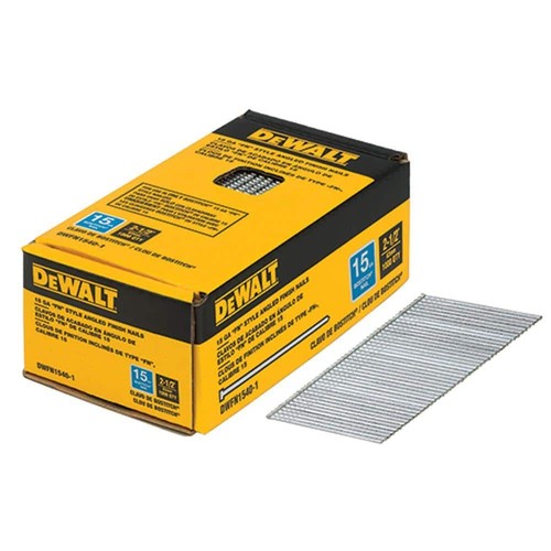 Dewalt x 15 gauge - 2-1/2, 15-gauge