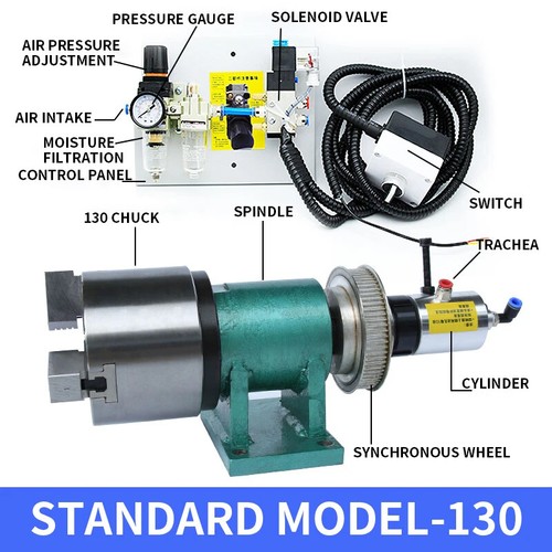 Pneumatic rotary chuck - pneumatic,