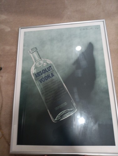 Absolute vodka lithograph - absolute,